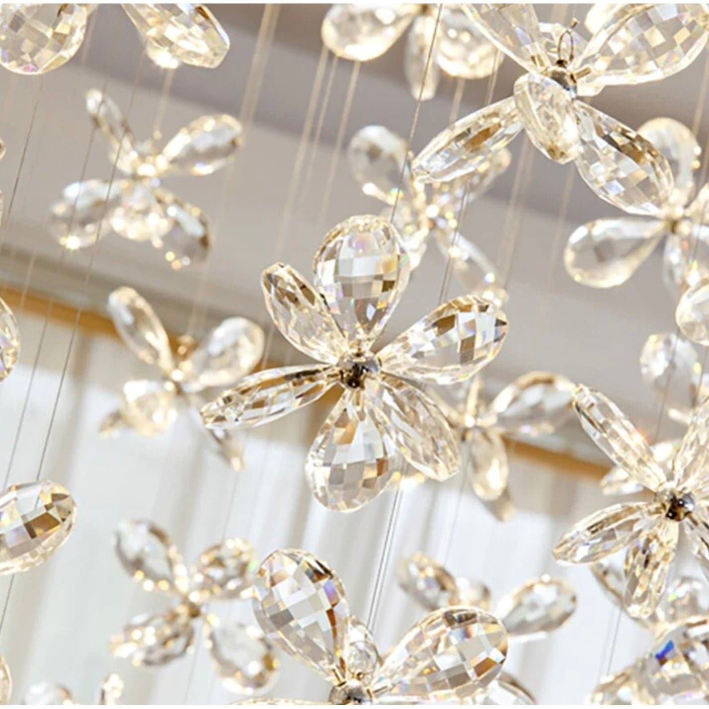 Luxury Crystal Butterfly Ceiling Chandelier - HER Home Design Boutique